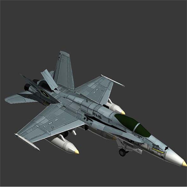 塔洋镇3D舰载战斗机模型